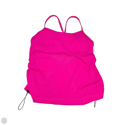 Athletic Tank Top By Nike Apparel In Pink, Size: M