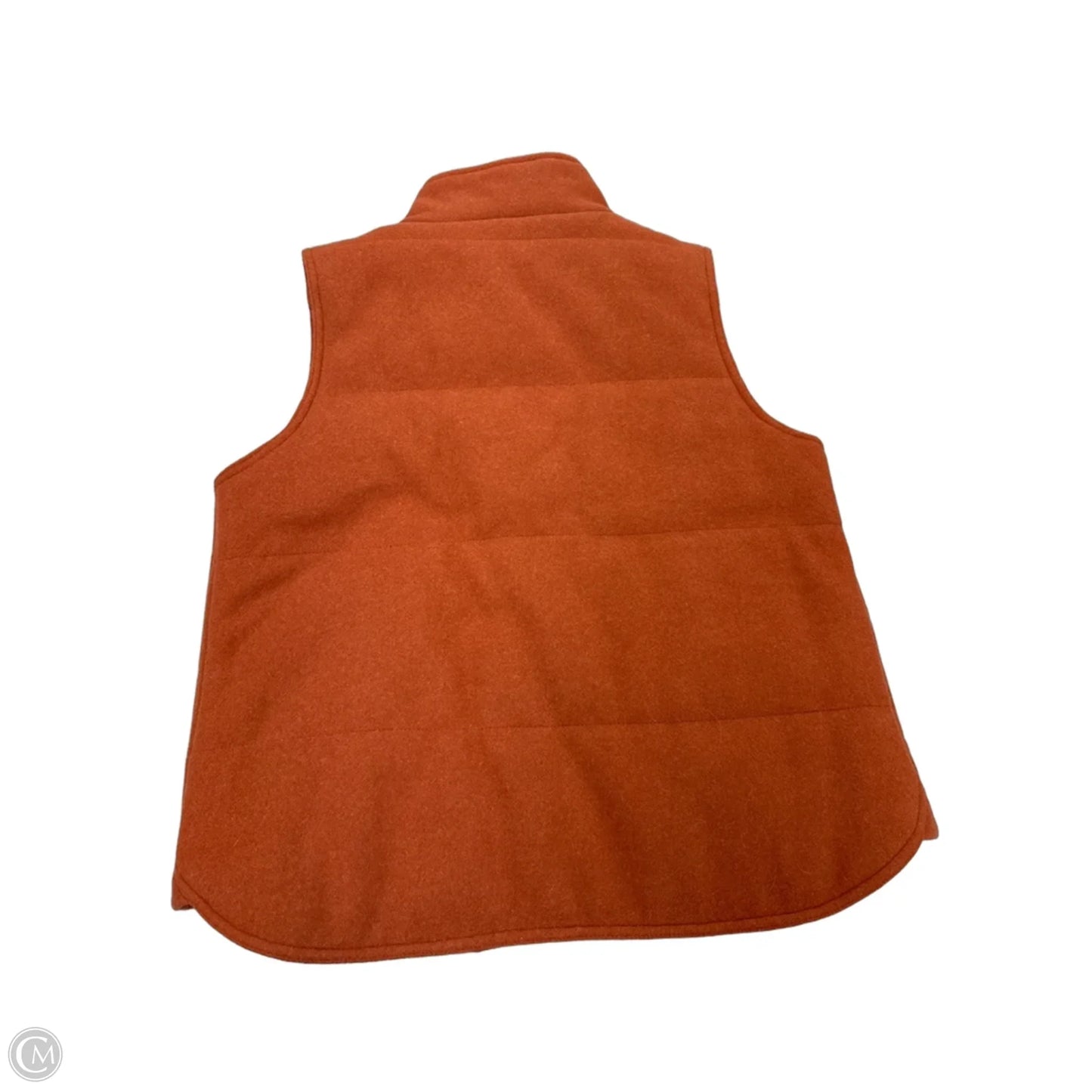Vest Puffer & Quilted By Staccato In Orange, Size: L