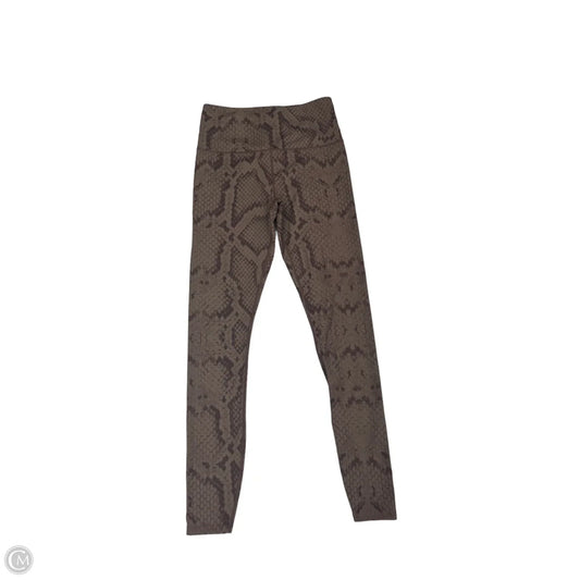 Athletic Leggings By Varley In Brown, Size: S