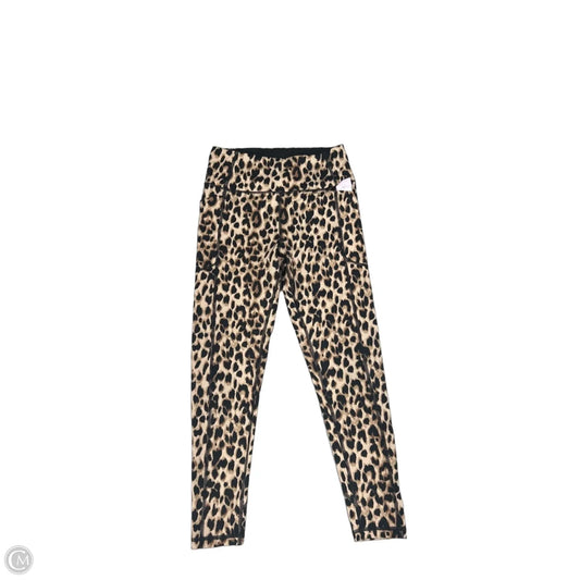 Athletic Leggings By Victorias Secret In Animal Print, Size: M