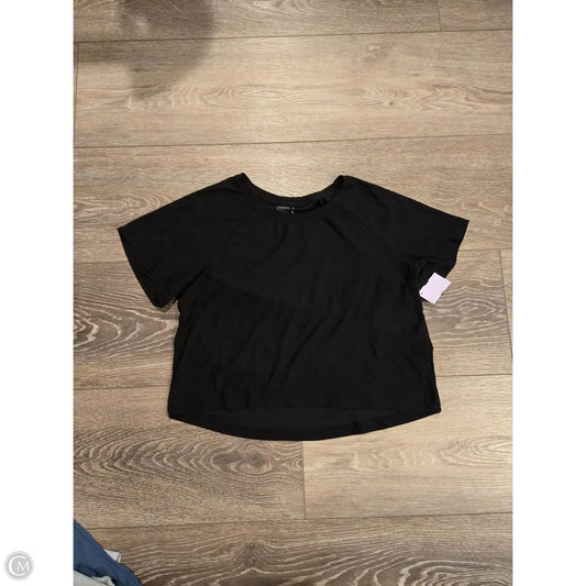 Top Short Sleeve Basic By Jockey In Black, Size: S