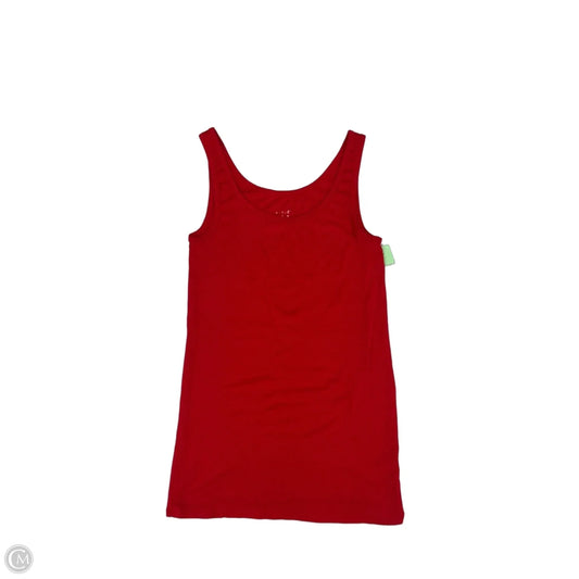 Tank Top By A New Day In Red, Size: L
