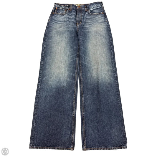 Jeans Wide Leg By Madewell In Blue Denim, Size: 4