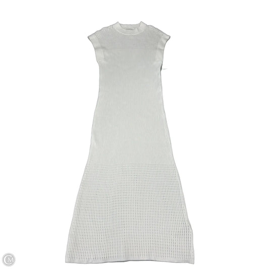 Dress Casual Maxi By Varley In White, Size: S