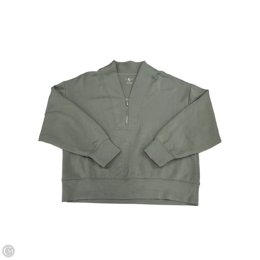 Top 2pc Long Sleeve By Lou And Grey In Green, Size: M