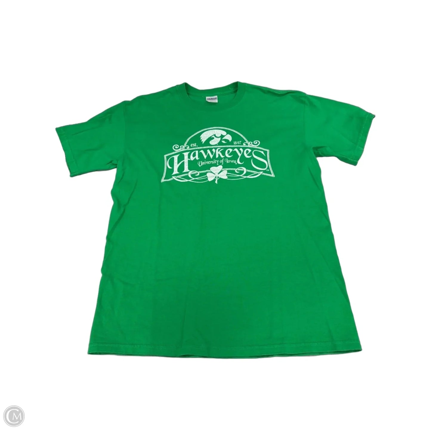 Top Short Sleeve Basic By Gildan In Green, Size: M