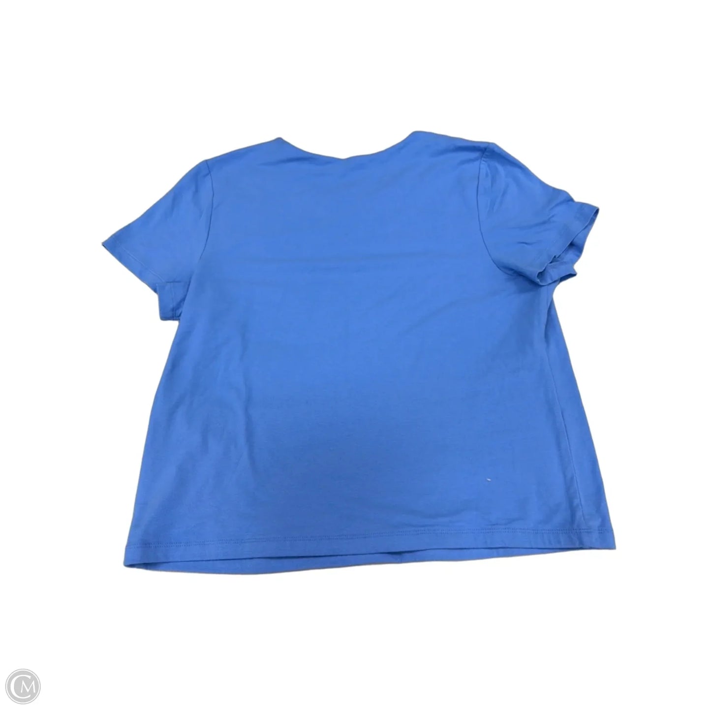 Top Short Sleeve By A New Day In Blue, Size: Xl