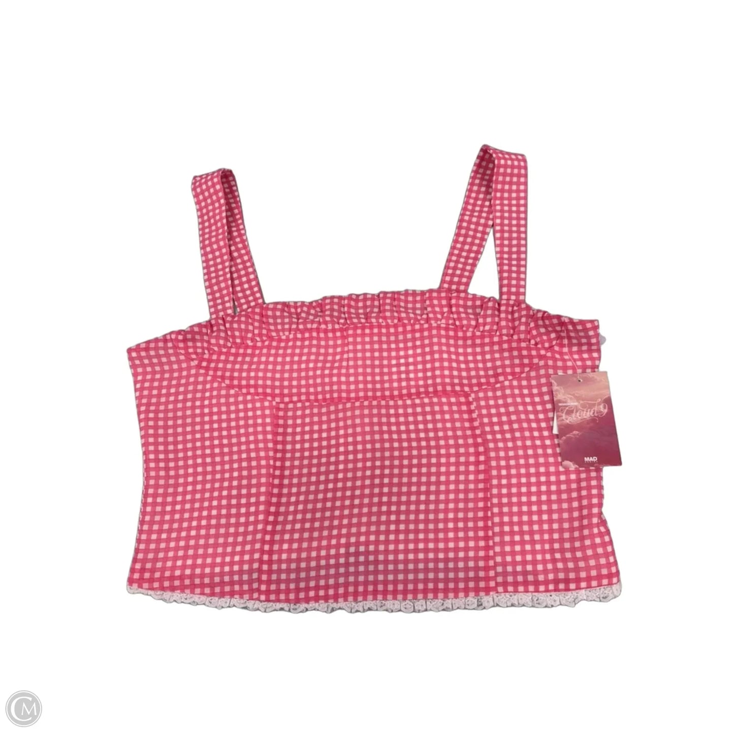Tank Top By Cme In Pink, Size: Xl