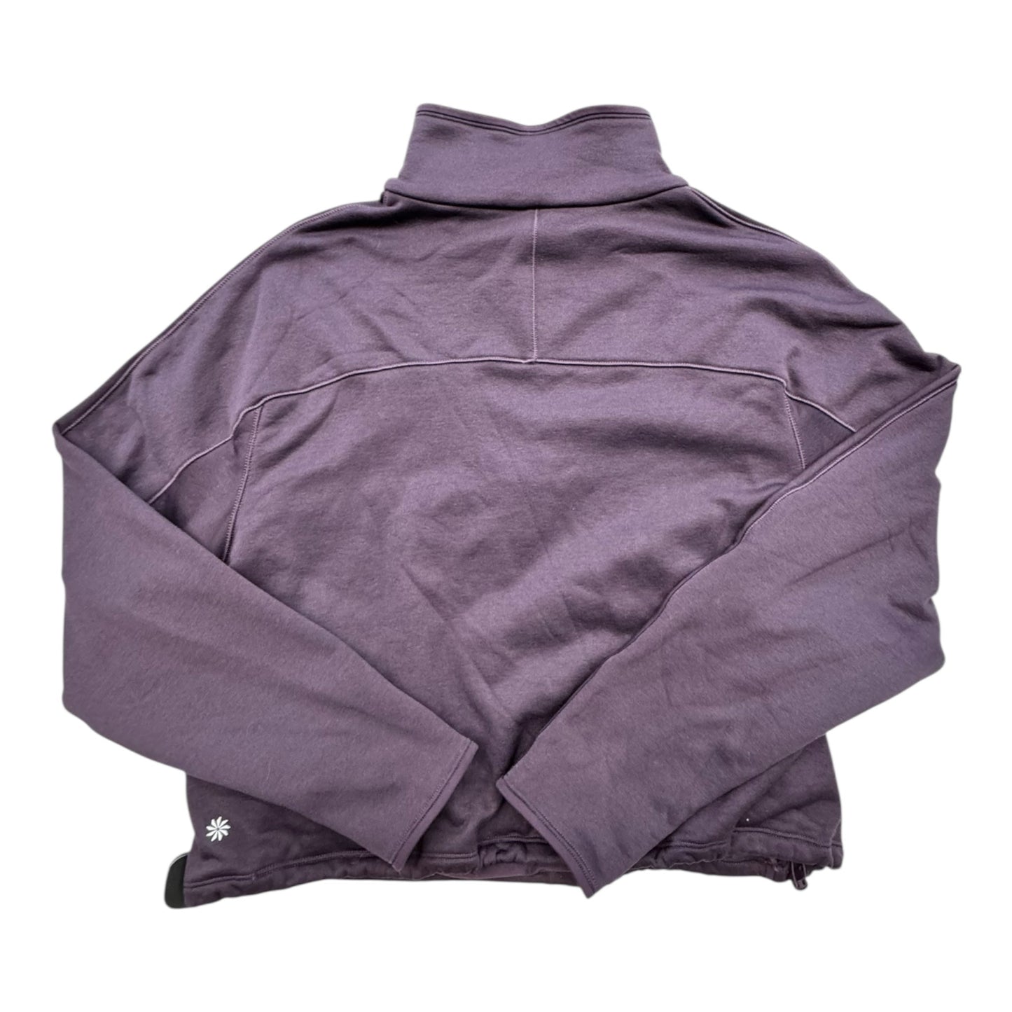 Athletic Sweatshirt Collar By Athleta In Purple, Size:M