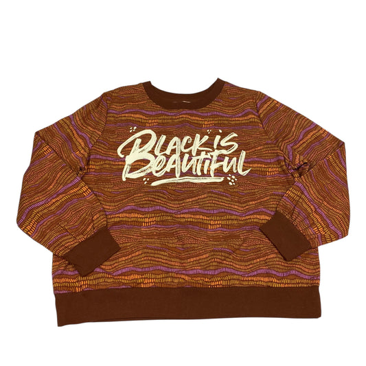 Sweatshirt Crewneck By Target In Brown, Size:Xxl