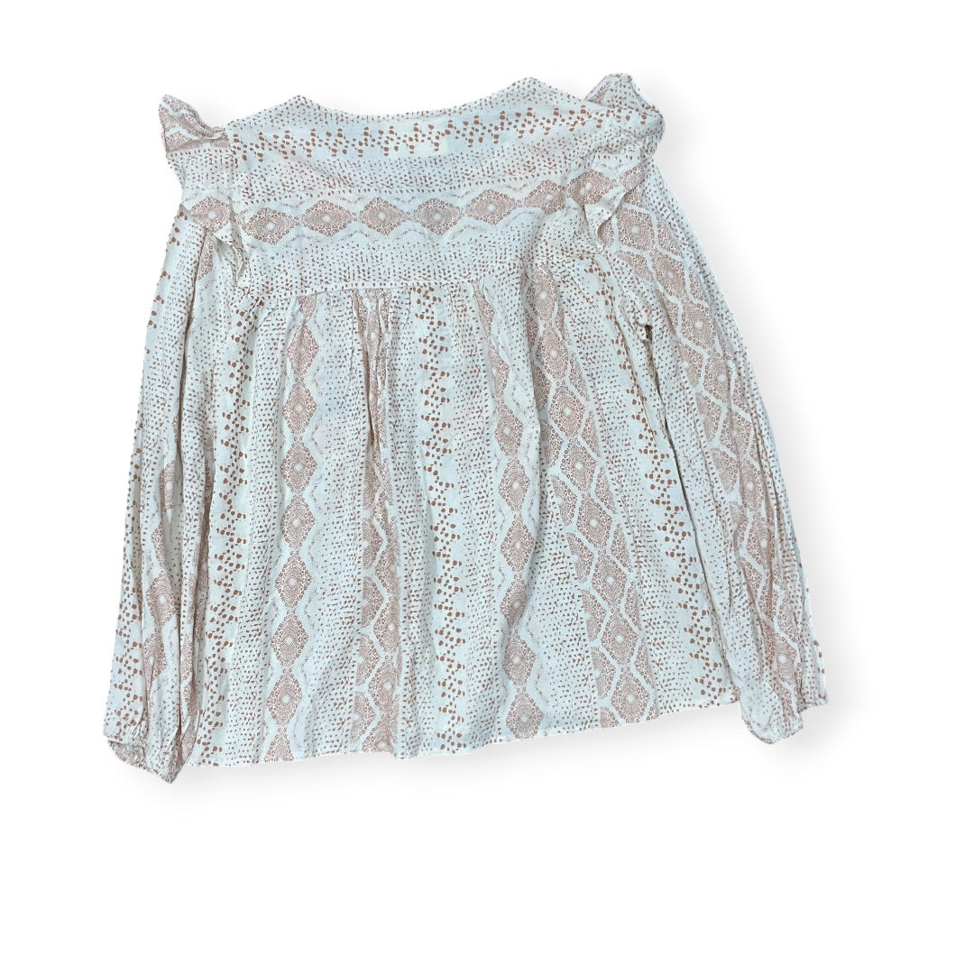 Top Ls By Savanna Jane In Cream, Size:M