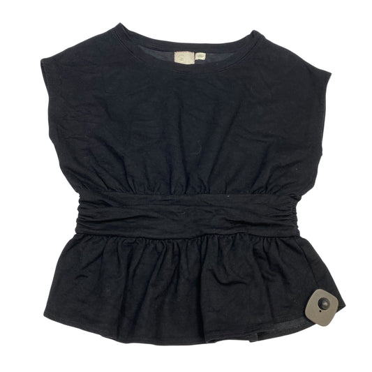 Top Ss By Anthropologie In Black, Size:S