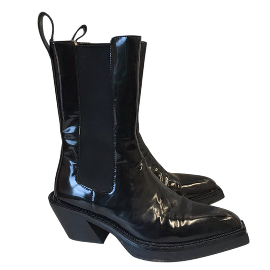 Boots Western By Alias Mae In Black, Size:6.5