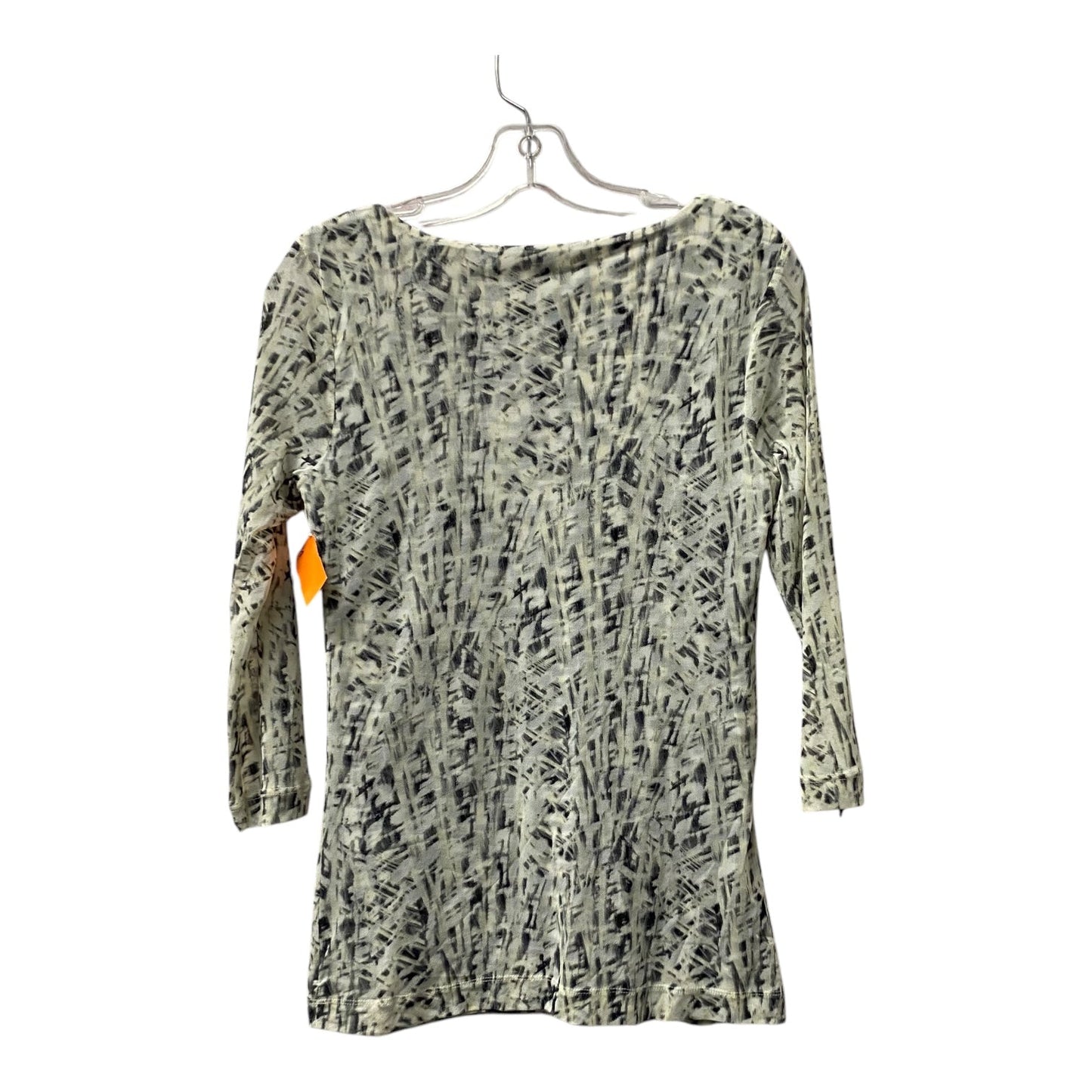 Top Ls By Chicos In Grey & Tan, Size:Xs