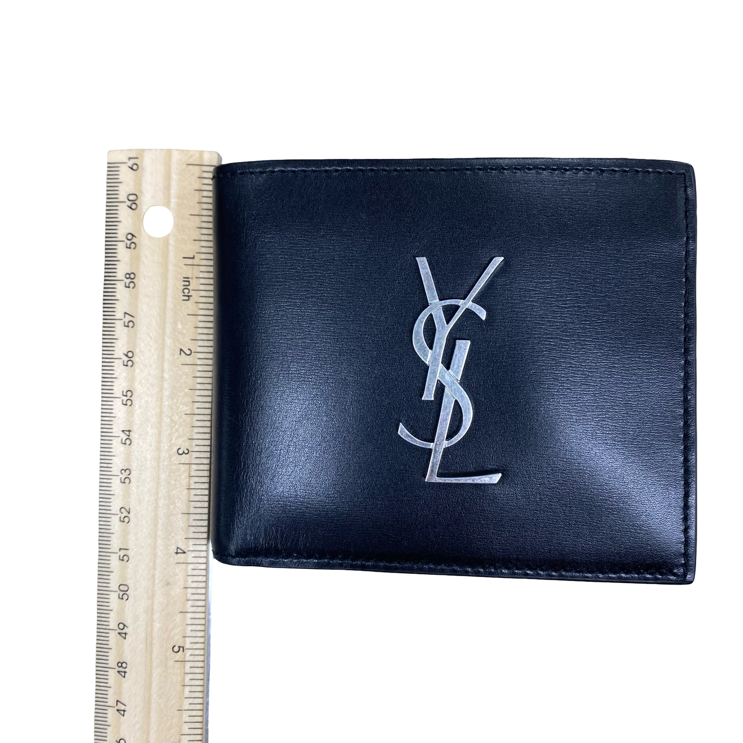 Wallet Luxury Designer By Yves Saint Laurent In Black, Size:Medium