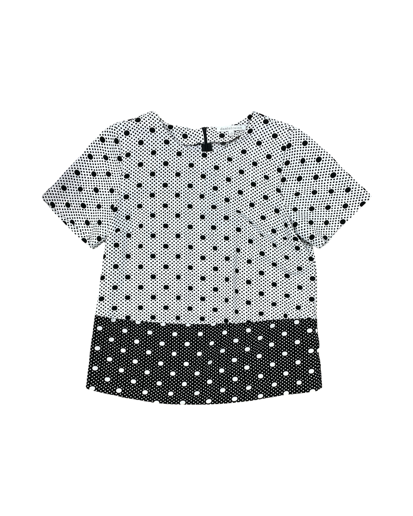 Top Ss By Daniel Rainn In Black & White, Size:M