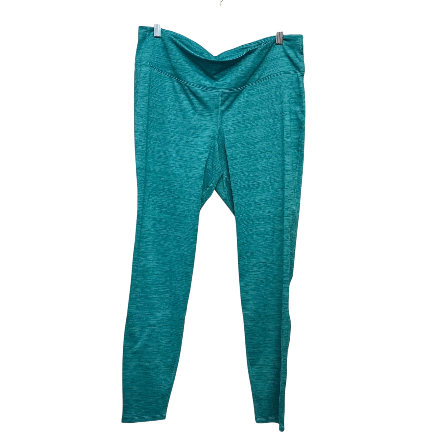 Athletic Leggings By Old Navy In Teal, Size:Xl