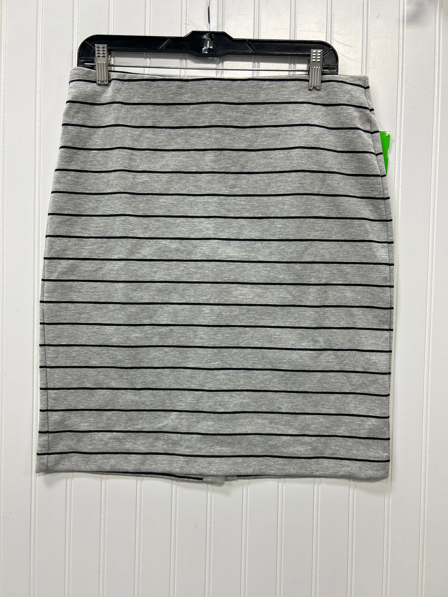 Skirt Midi By Banana Republic In Grey, Size:M