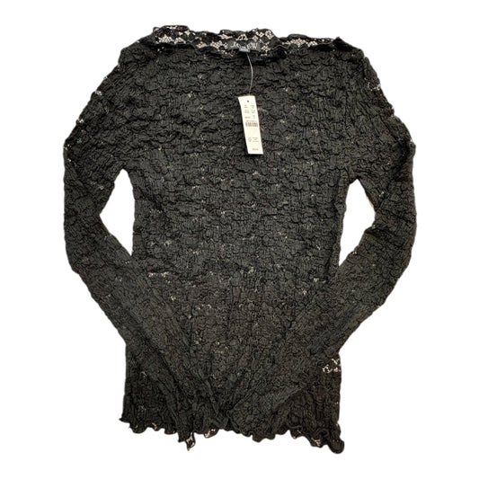 Top Ls By J. Crew In Black, Size:S