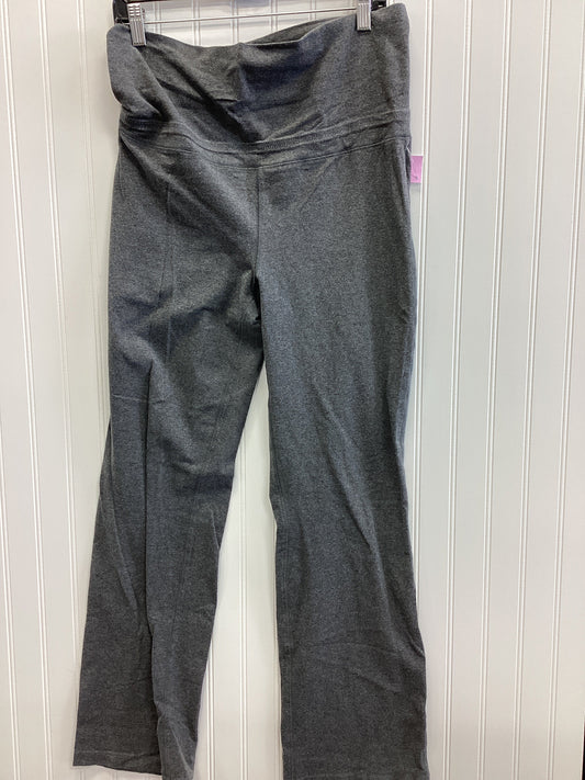 Athletic Leggings By Gap In Grey, Size:L