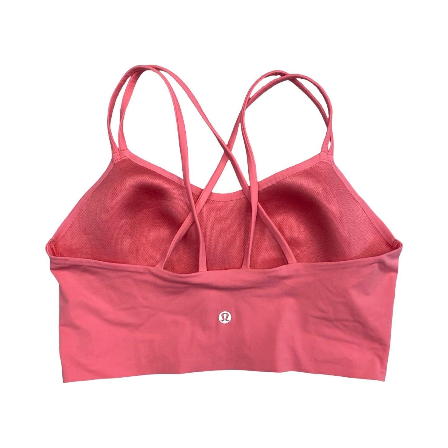 Athletic Bra By Lululemon In Pink, Size:M