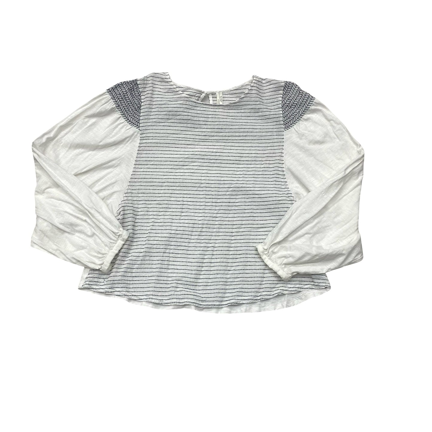Top Ls By Anthropologie In Striped Pattern, Size:L