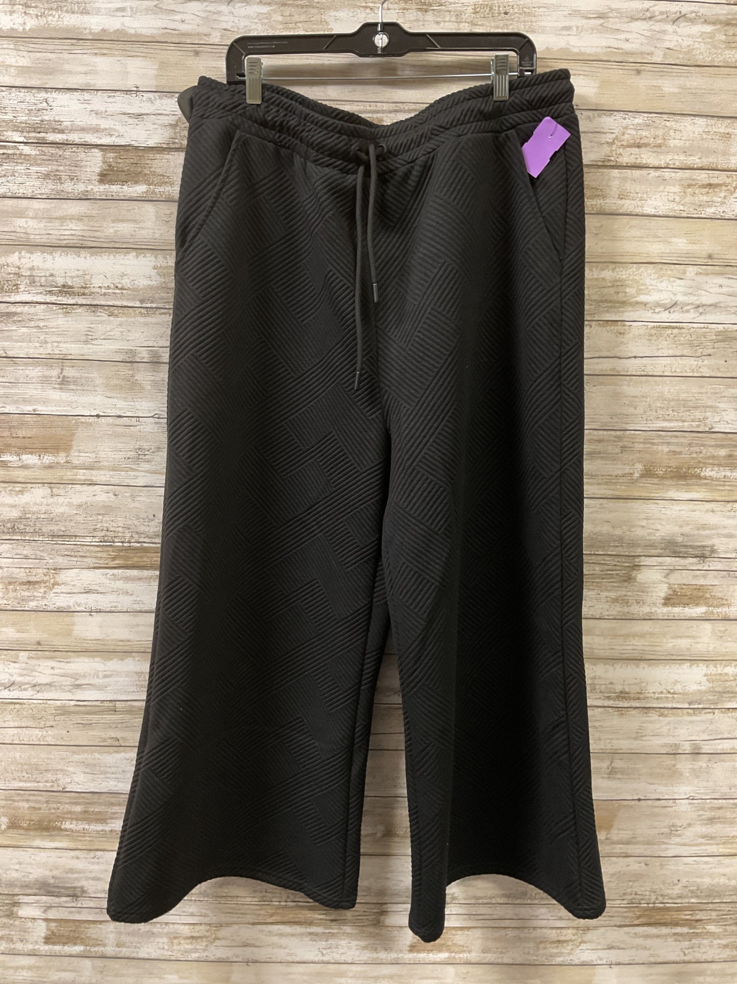 Pants Lounge By Cme In Black, Size:3X