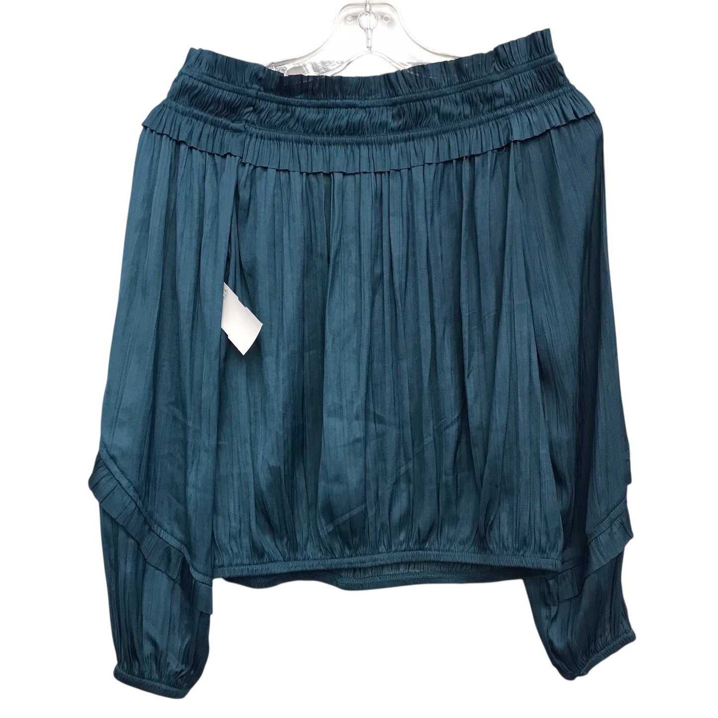 Top Ls By Evereve In Teal, Size:Xs