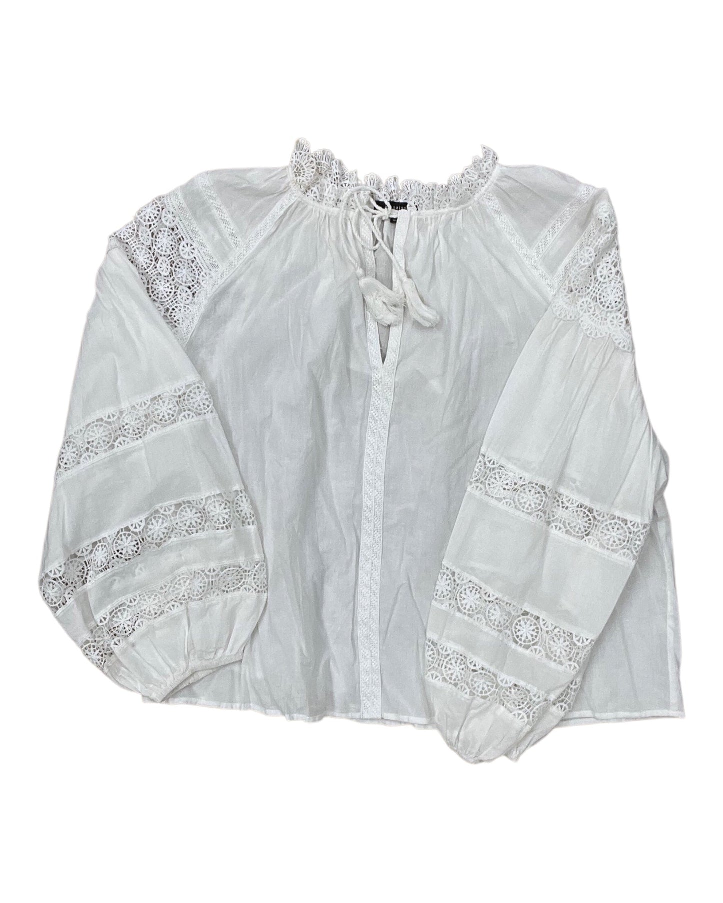 Top Ls By En Saison In White, Size:L