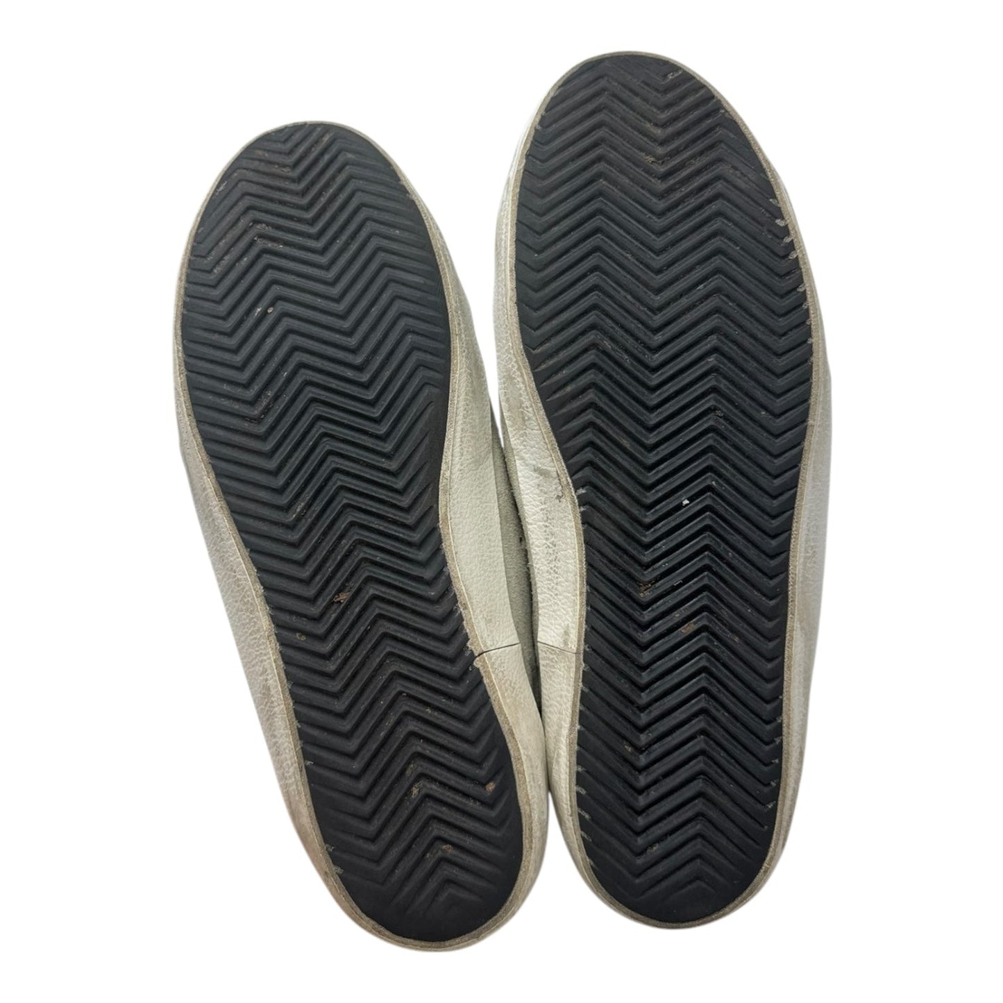 Superstar Private Edition Snakeskin Sneakers Shoes Luxury Designer By Golden Goose In White, Size: 7.5 (IT 38)