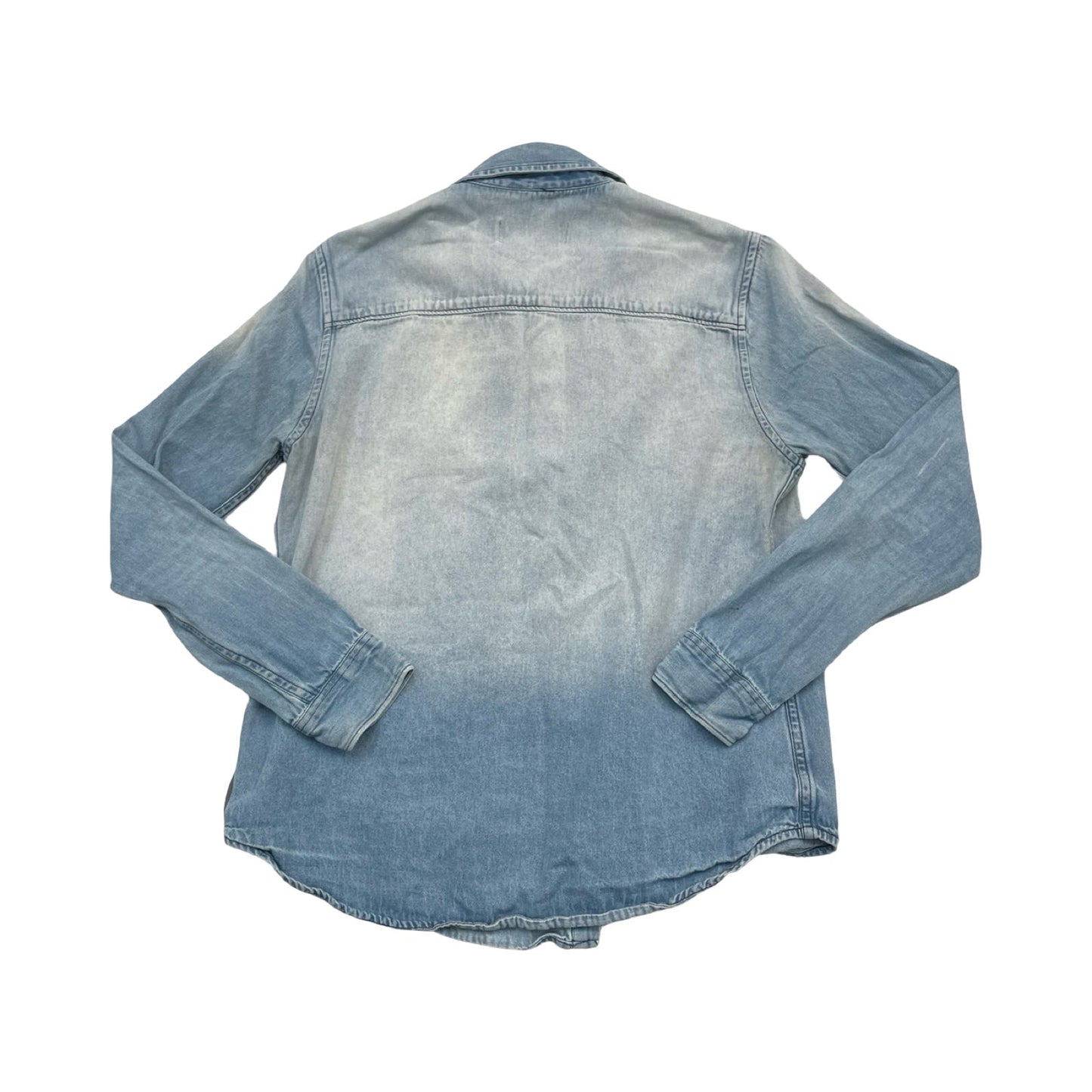Top Ls By Olive And Oak In Blue Denim, Size:M