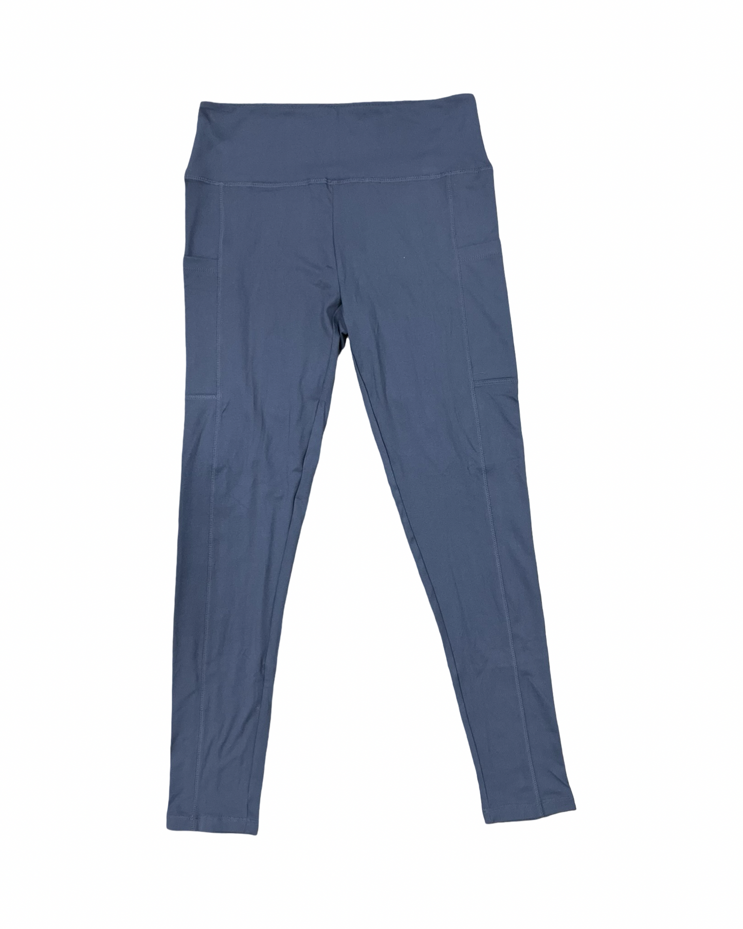Athletic Leggings By Clothes Mentor In Grey, Size:L