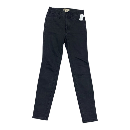 Jeans Skinny By Madewell In Black Denim, Size:4