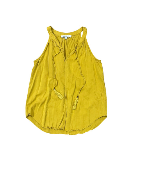 Top Sleeveless By Rose And Olive In Yellow, Size:S
