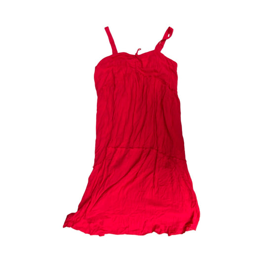 Dress Casual Midi By Maurices In Red, Size:Xxl