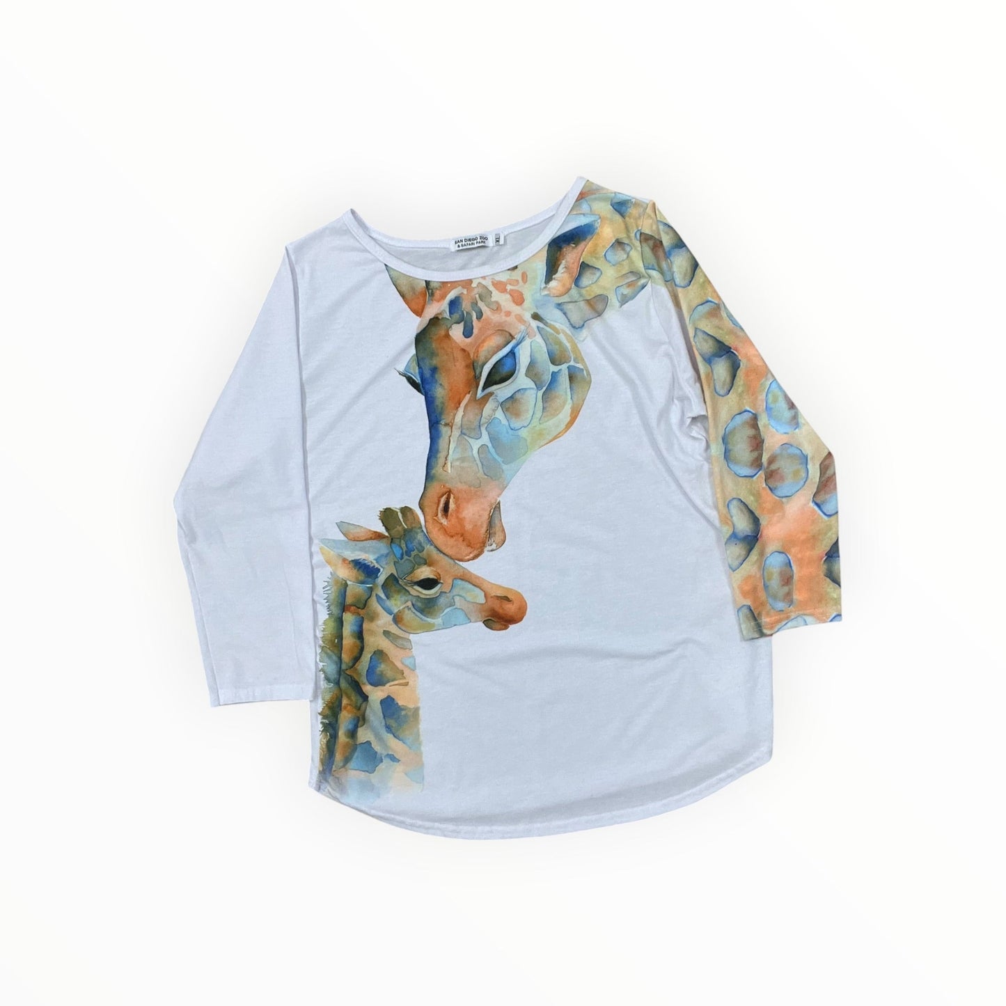 Top 3/4 Sleeve By Clothes Mentor In White, Size:Xl
