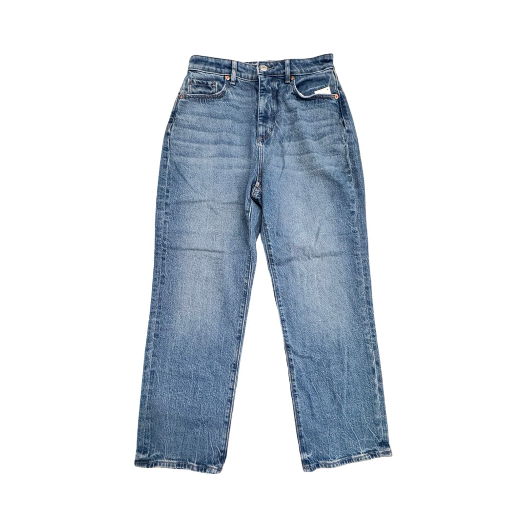 Jeans Boyfriend By Loft In Blue Denim, Size:4