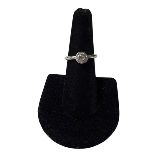 Ring Designer By Coach In Silver, Size:6