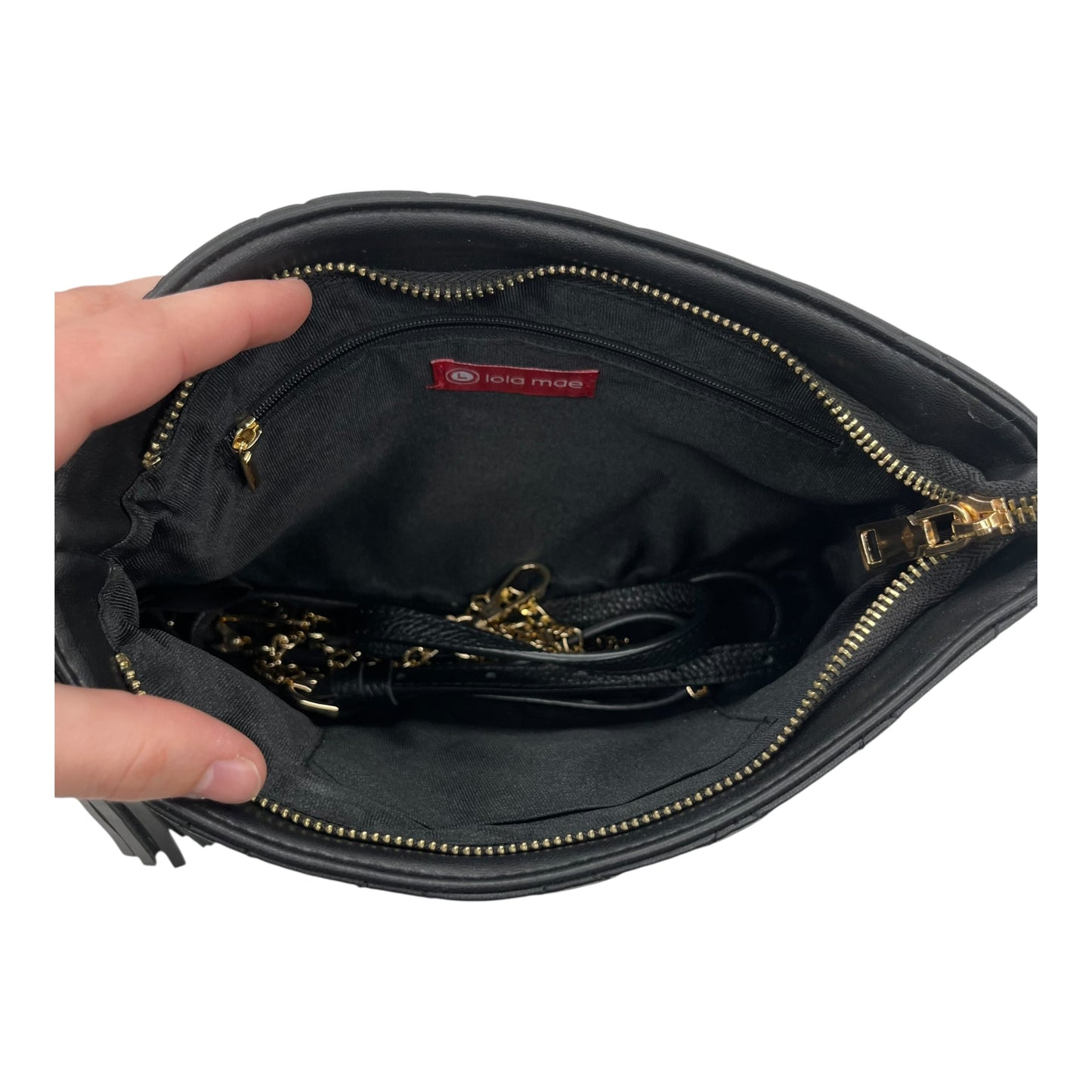 Crossbody By Clothes Mentor In Black, Size:Medium