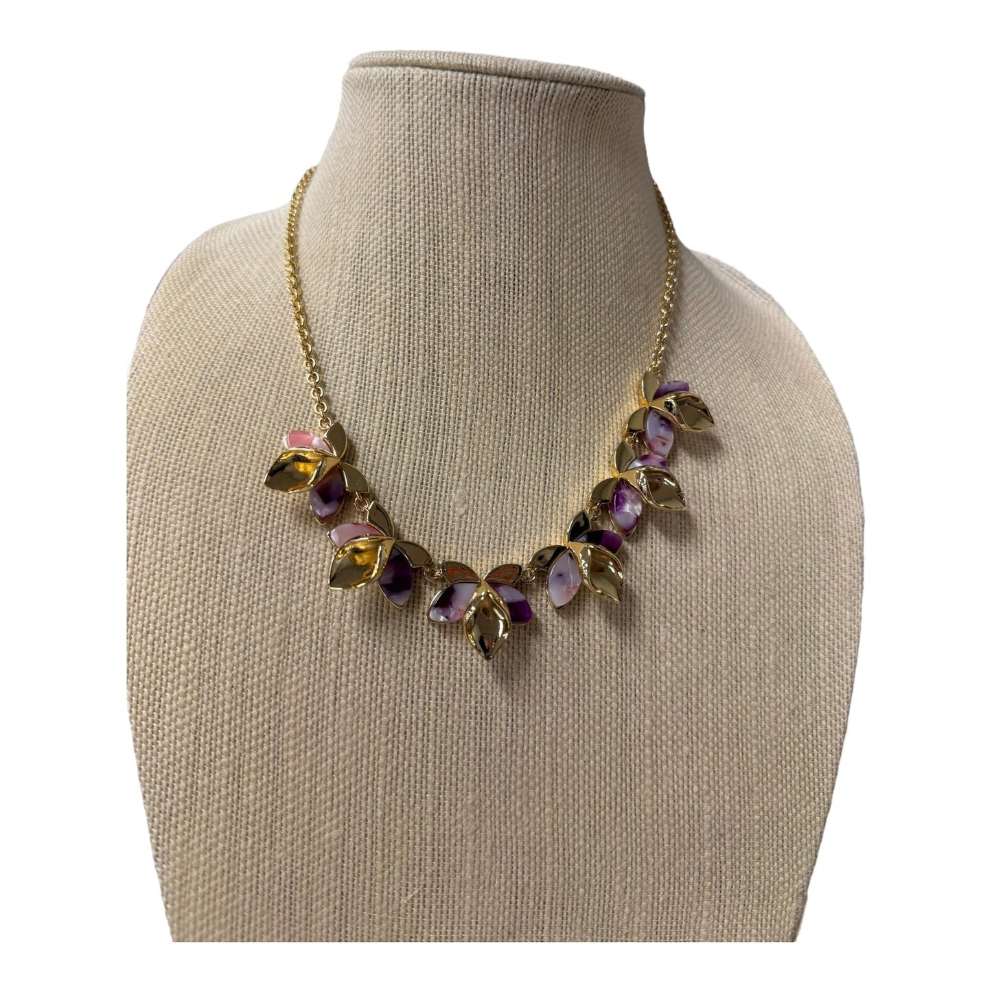 Necklace Statement By Ann Taylor In Gold