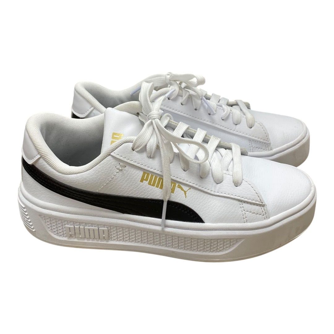 Shoes Sneakers By Puma In White, Size:6.5