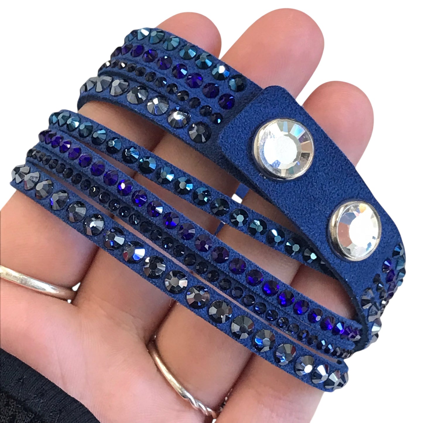 Bracelet Designer By Swarovski In Blue
