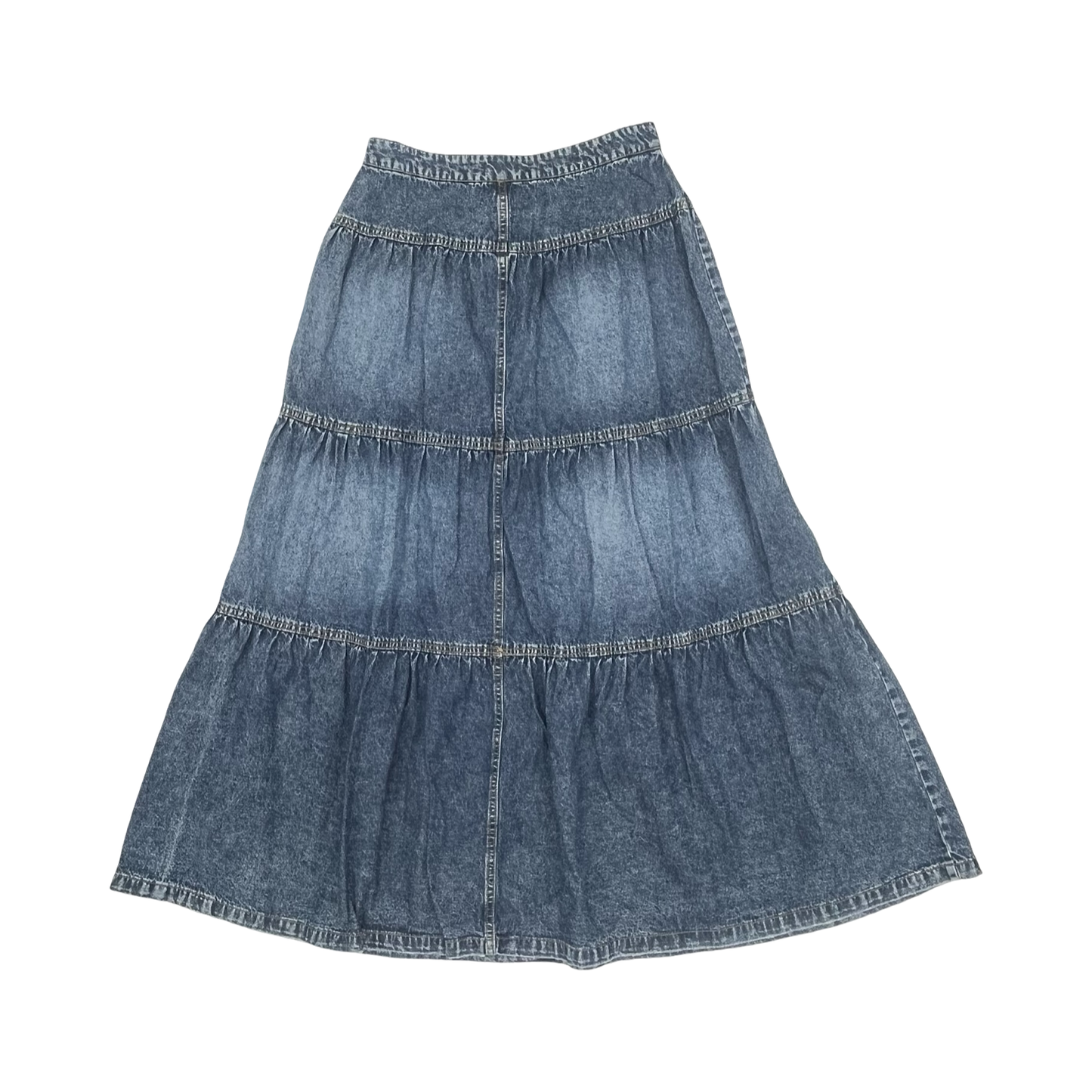 Skirt Midi By Bp In Blue Denim, Size:M