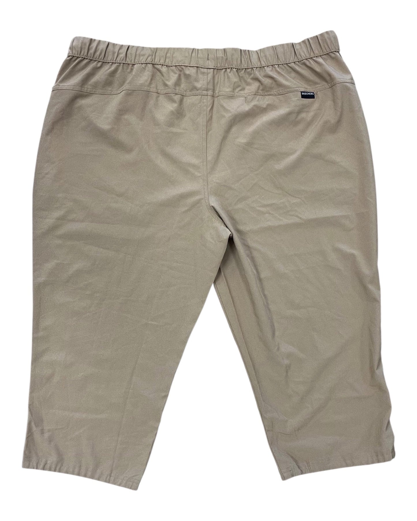 Pants Cropped By Skechers In Gold, Size:3X