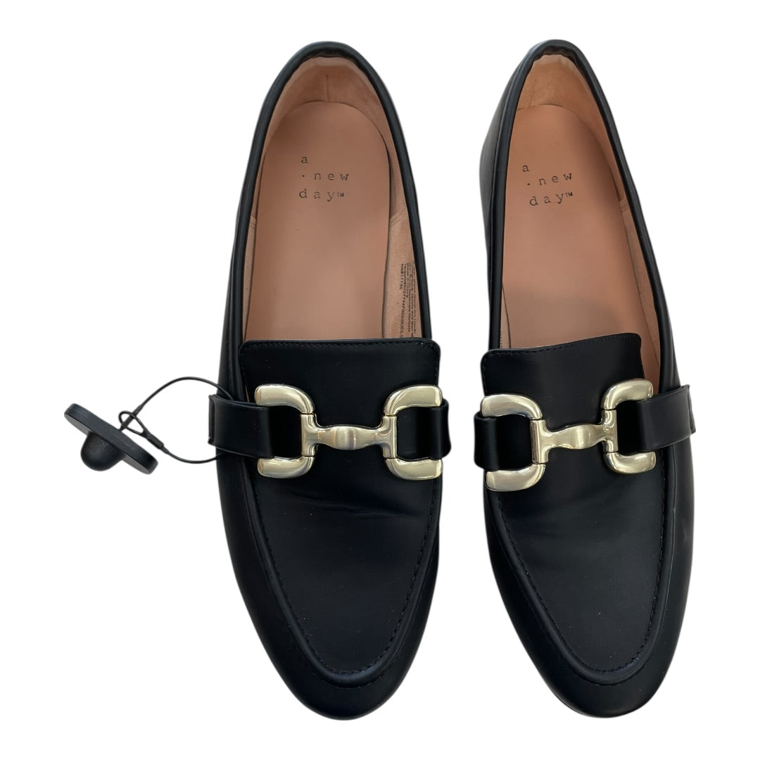 Shoes Flats By A New Day In Black, Size:8