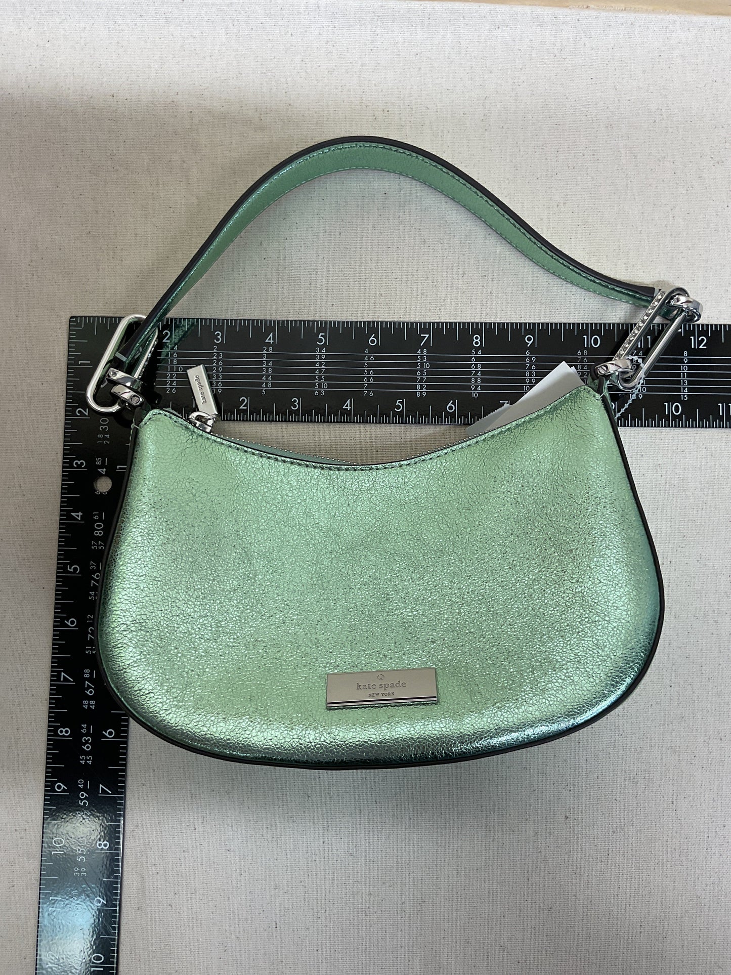 Handbag Designer By Kate Spade In Green, Size:Small