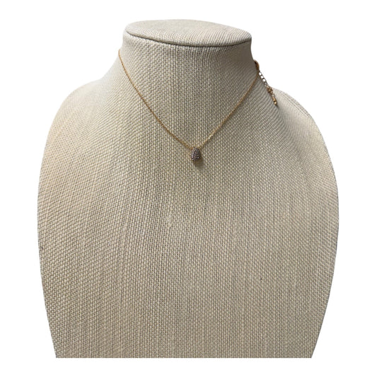 Necklace Designer By Swarovski In Gold