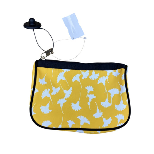 Makeup Bag By Target-Designer In White & Yellow, Size:Medium