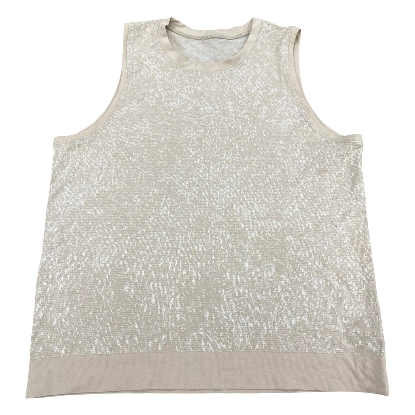 Athletic Tank Top By Lululemon In Beige, Size:12