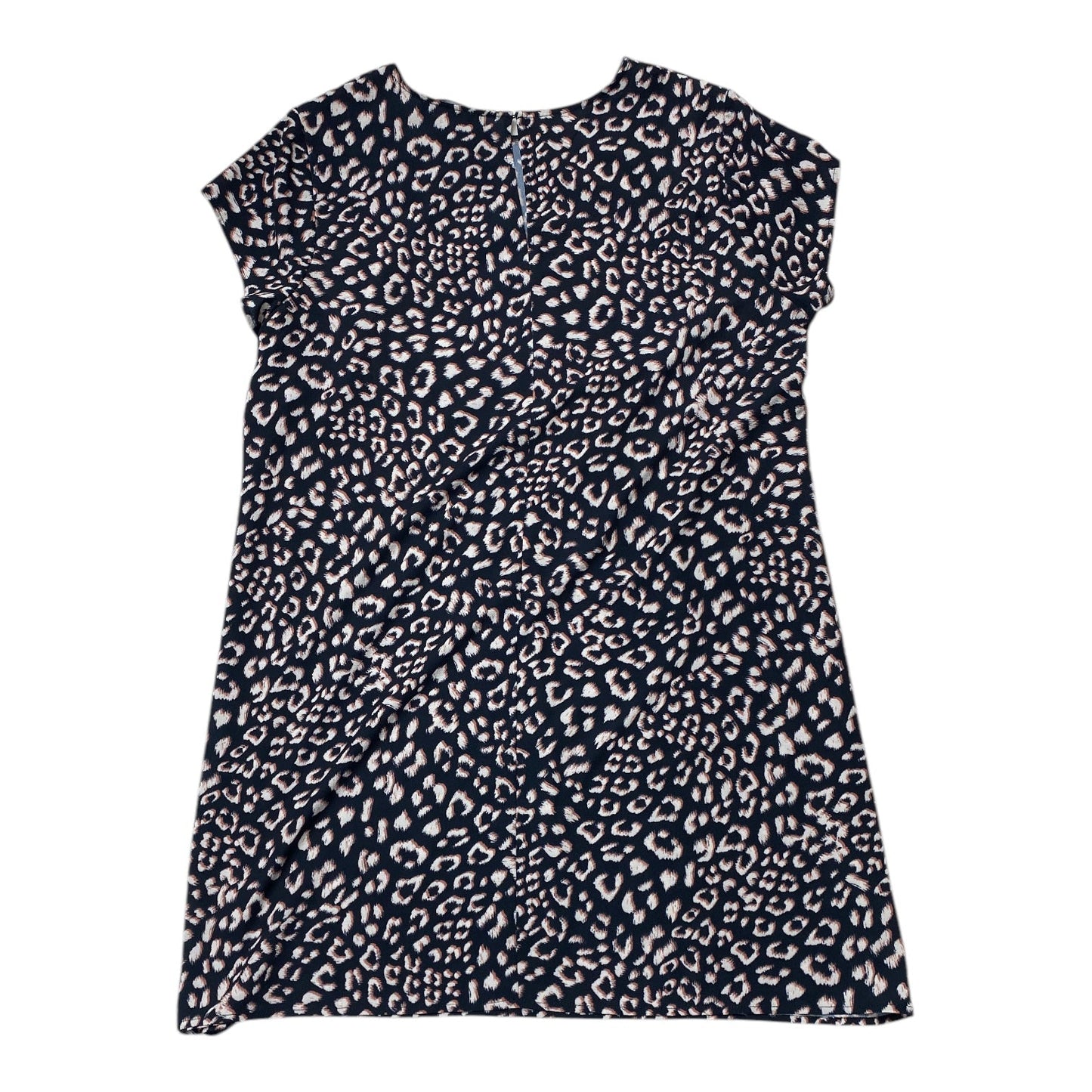 Dress Casual Short By Eloquii In Animal Print, Size:1X